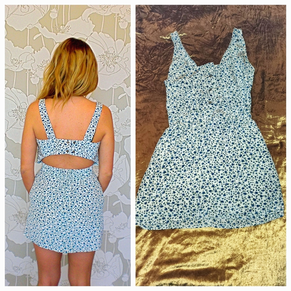 Myne Ashley Ann Floral Silk Summer Dress